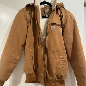Fleece lined women’s Carhartt Jacket